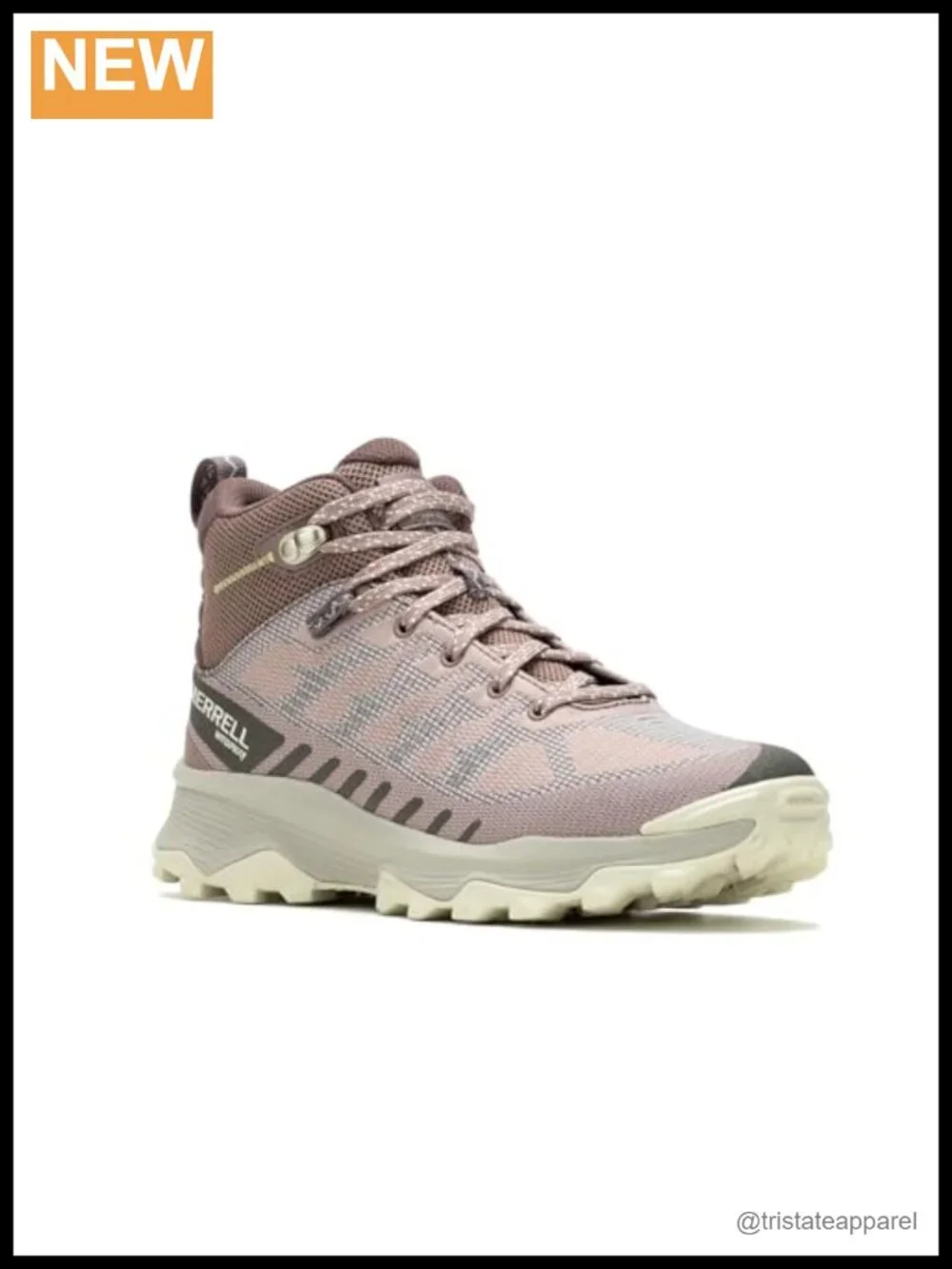 Waterproof Hiking Boots Women Eco Mid Lace-Up Ankle